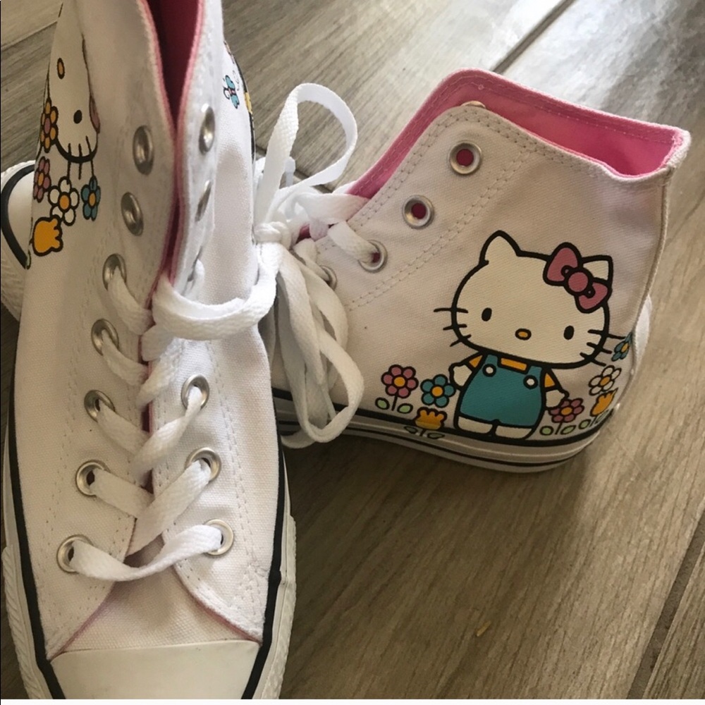 Hello Kitty Converse - brand new